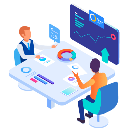 Market Knowledge Management Illustration